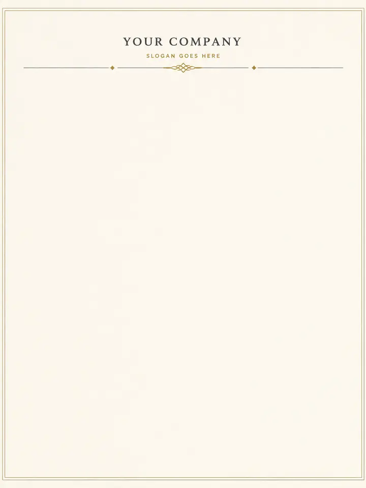 Blank Letter