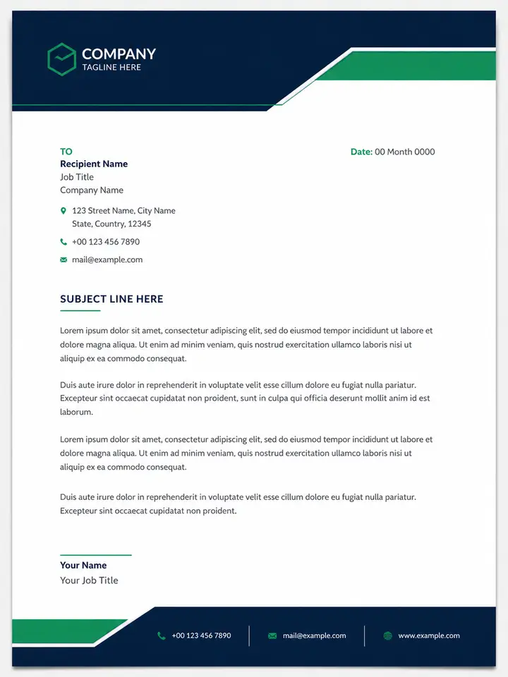Corporate Letterhead