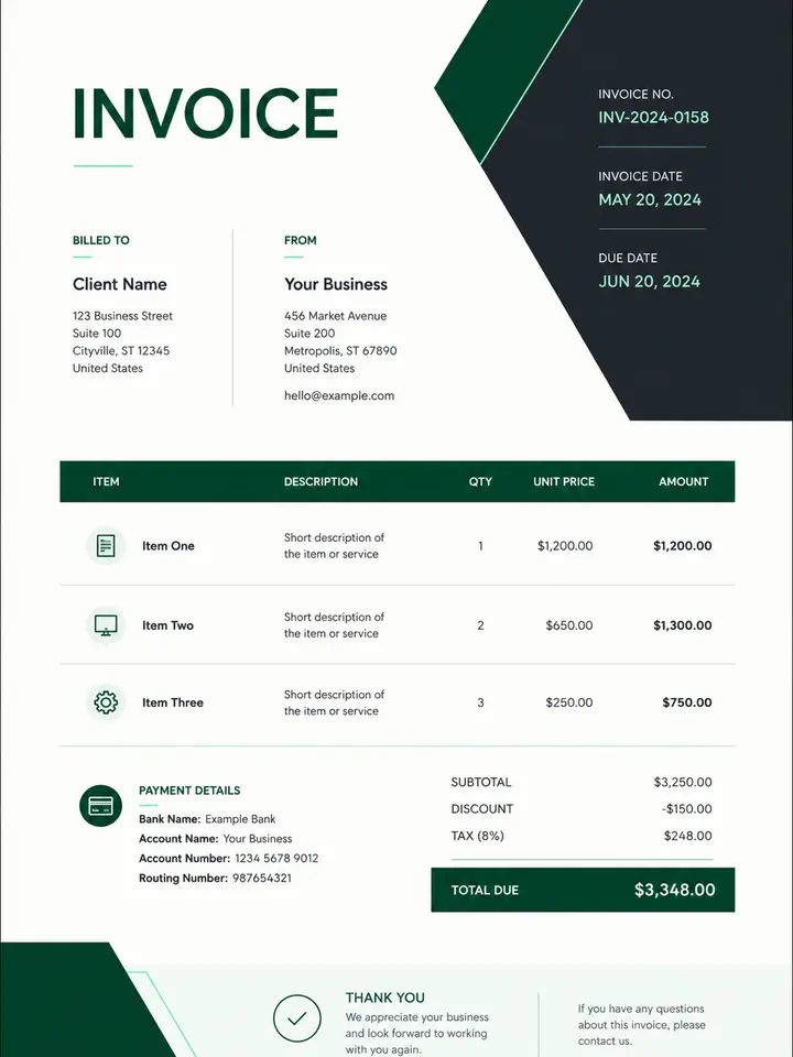 Modern Invoice